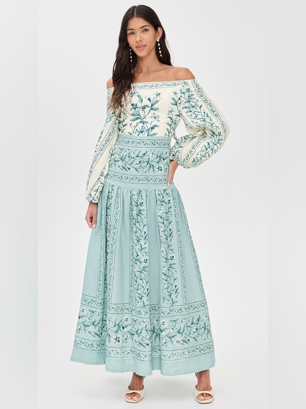 AGUA BY AGUA BENDITA Colombian Tropical Senlis Ceiba Dress